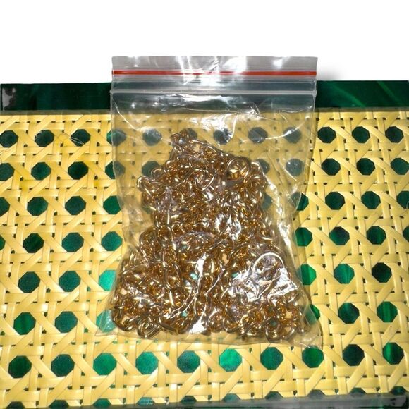 RAE OF LIGHT
Emerald Swirl Cane Acrylic Clutch - Picture 3 of 4